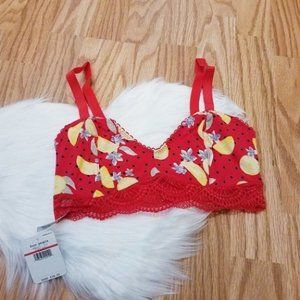 Free People Mari Printed Bralette - NWT - XS